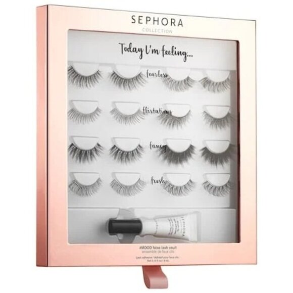 Sephora Collection #Mood False Lash Vault - Eye Lashes MUA Adhesive Glue Makeup - Picture 6 of 9